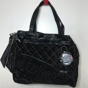 Juicy velvet tote